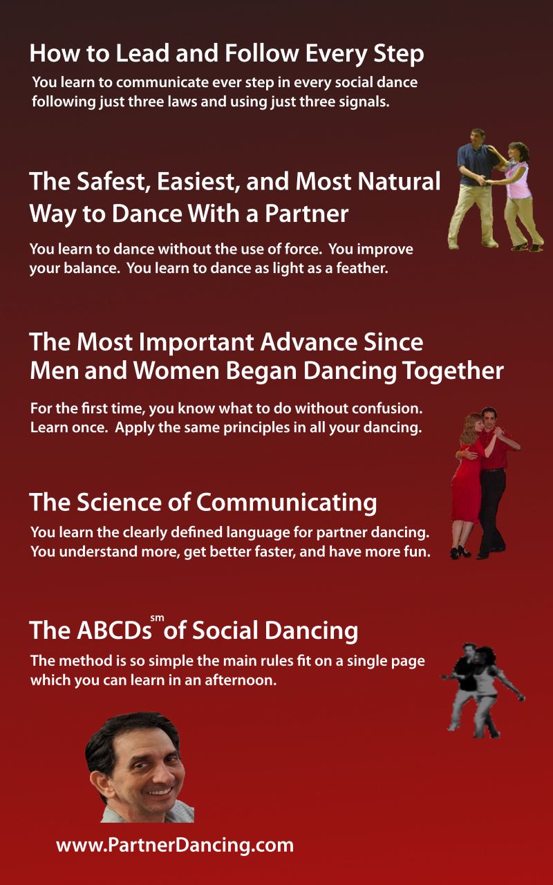 Back cover How to Dance With a Partner by Andrew Weitzen